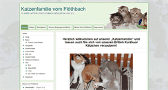 Desktop Screenshot of katzenfamilie.de